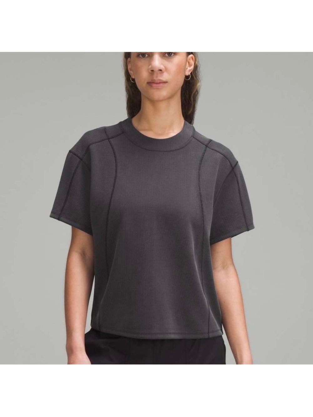 Lululemon Ribbed Softstreme T-Shirt
Black